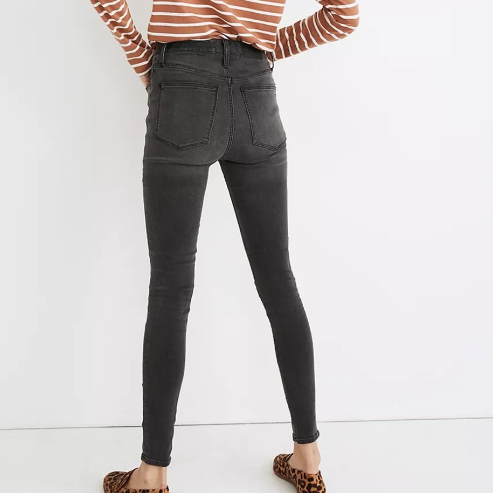 Madewell Tall 9" Mid-Rise Roadtripper Supersoft Jeans in Ashmont Wash NWT 32
